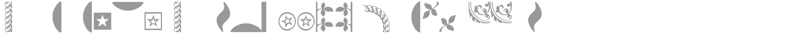 Doodle Dingbats Four SSi font preview